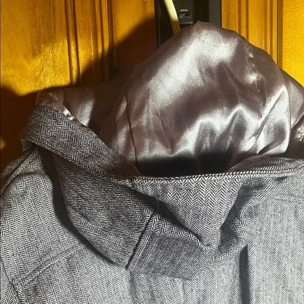 Columbia Purple Gray Chevron Double-Breasted Utility Jacket - Picture 7 of 7